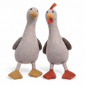 Knitted Farm Bird Squeaky Dog Toy