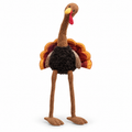 Long-Legged Turkey Squeaky and Crinkle Dog Toy
