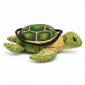 Realistic Turtle Crinkle and Squeaky Dog Toy