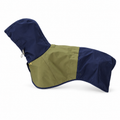 Two-Tone Hooded Dog Raincoat